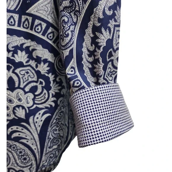 Robert Graham Luxe Paisley Print Button-Down Shirt‎ Men's Designer Fashion XL